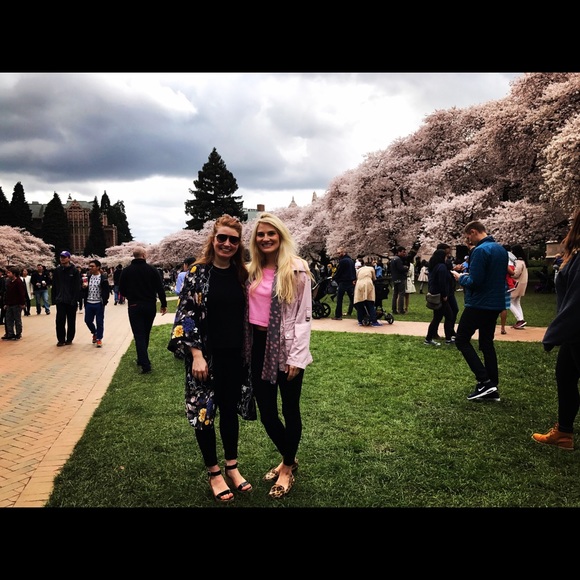 Nordstrom Chelsea 28 Open Floral Kimono / Duster - Picture 5 of 5